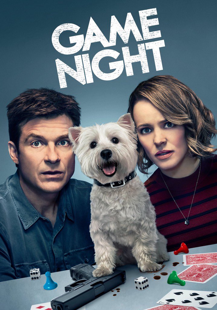 Jumpers6823's tweet photo. #MovieReview Game Night. Fun comedy action movie. #Movies #GameNight #JasonBateman #RachelMcadams #Games #Jenga #Guns https://t.co/5V3q2PylXU
