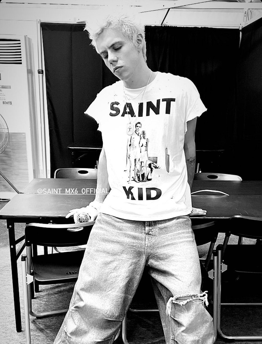 ★Saint Mxxxxxx 24春夏★The Kid LAROI SS TEE Tシャツ ☆Saint Mxxxxxx 24春夏☆The Kid LAROI SS TEE Tシャツ (Saint