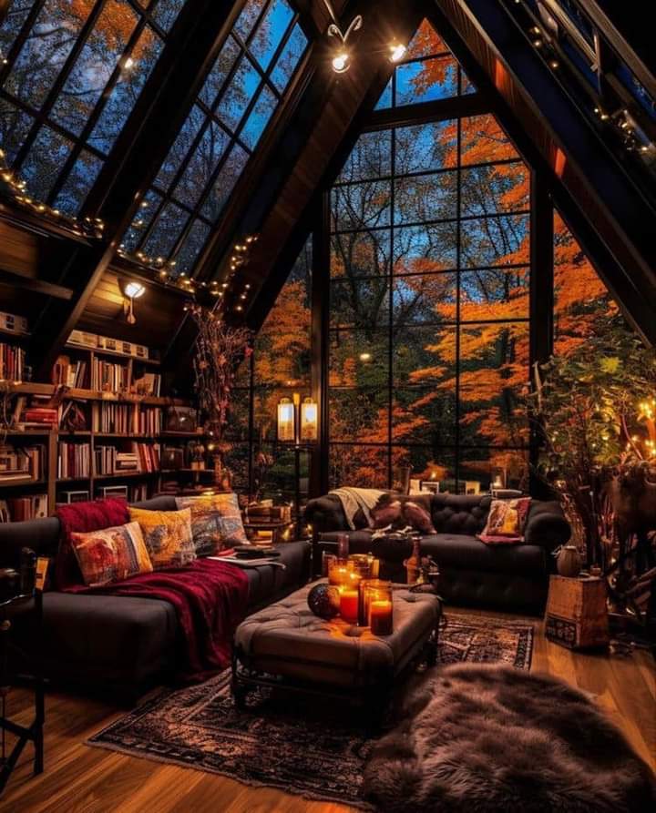 DarkGamerGirl6's tweet photo. Love this room!!! #PerfectForFall https://t.co/CrsjsB7GOa