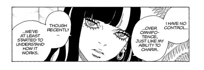 Oh, Eida is actually kinda supporting them??? Though I guess she's still not sharing the truth to anyone else…maybe because of her feelings for Kawaki even if she believes what he did was wrong…idk I feel like if she mentioned something…things would change… 