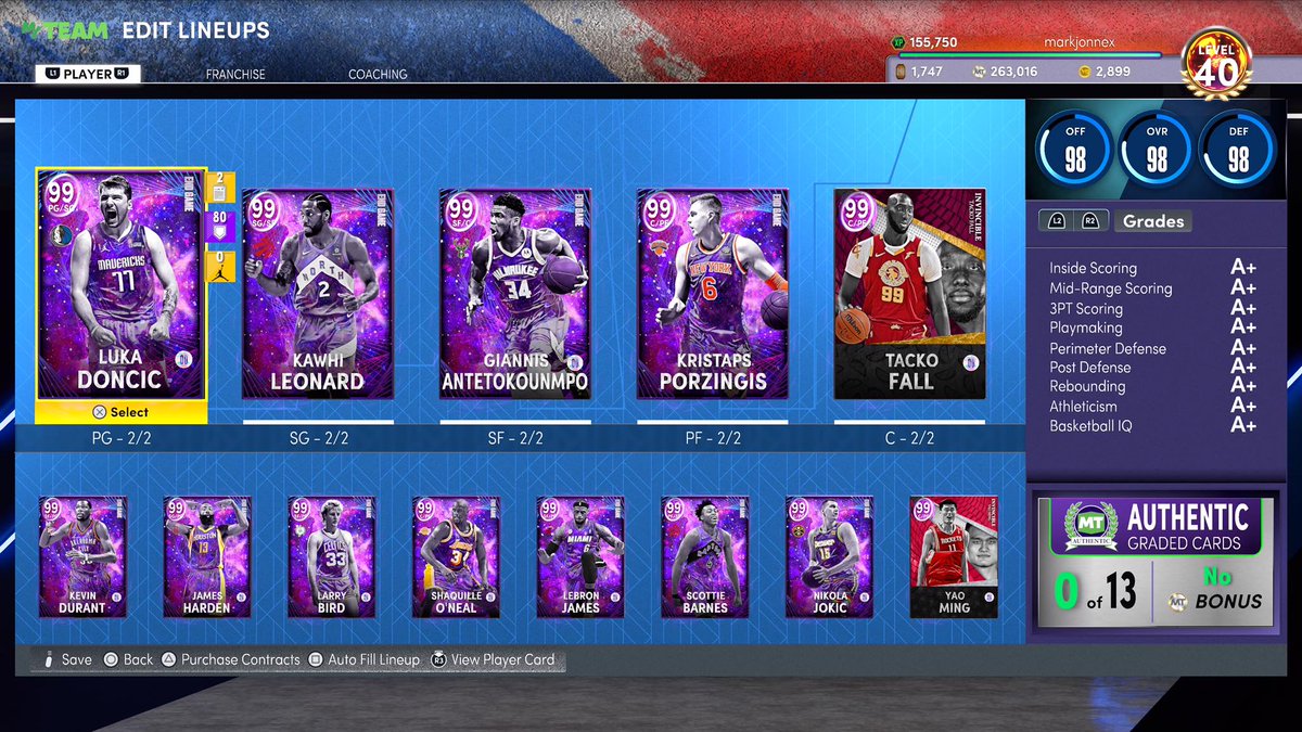 NBA 2K22 Throwback. Start of ENDGAME BS. Hope GOAT will be back. Endgame cards are not it. #NBA2K22 #PS5Share