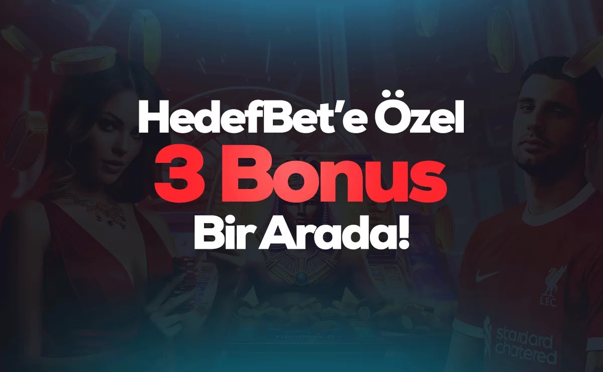 📢 Duydun mu?

✨ HedefBet’te 1 yatırıma tam 3 bonus fırsatı!

🔥Birbirin avantajlı promosyonlar ile farkı hissedin!

🛩 Çekimin hızının Türk Hava Yolları!

🎯Hedefine ulaşmak için neyi bekliyorsun; t.ly/hedefguncelgir…
