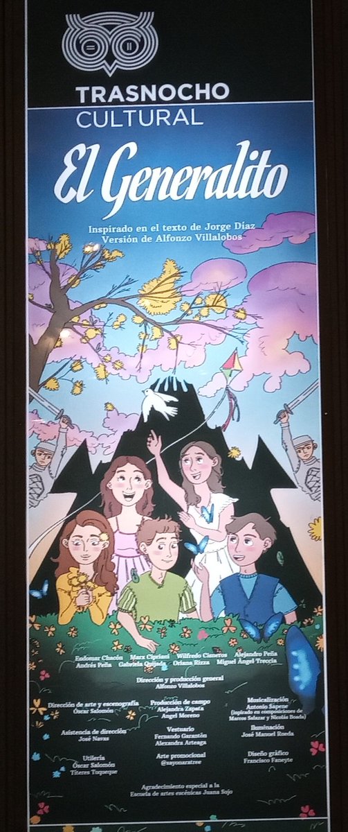 rubendrg's tweet photo. #Teatro #TeatroInfantil #Caracas #Domingo #Sábado Vayan a ver la #obra #familiar #infantil #ElGeneralito en el @trasnochocult . #Sábado y #Domingo a las 3 pm.
#Educación https://t.co/hEDQTxFx01
