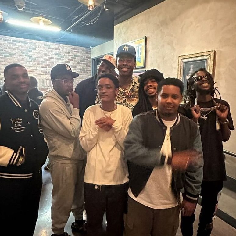 ComplexMusic's tweet image. Odd Future reunited last night in LA 🔥🫡