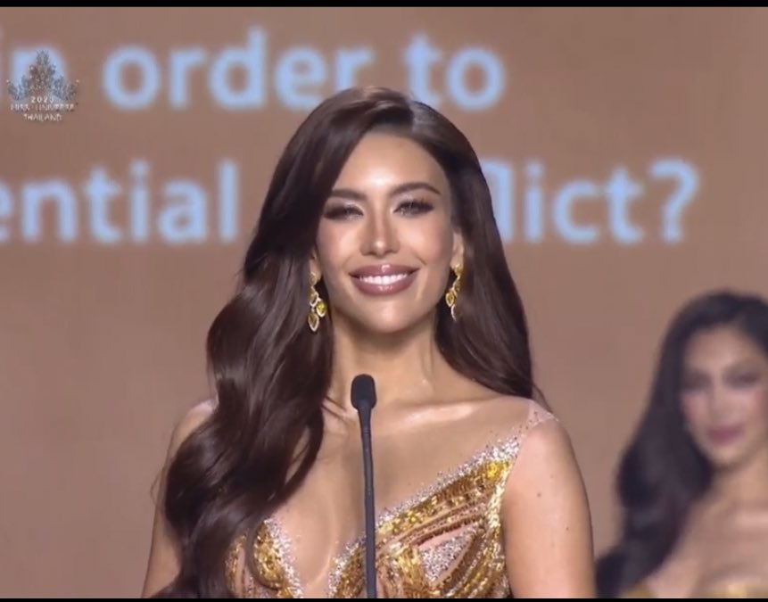 74 มง แจก 100 บาท รีอย่างเดียวค่ะ!!!! กรี๊ดดดด ลูกฉันต้องมง!!!  👑#MissUniverseThailand2023