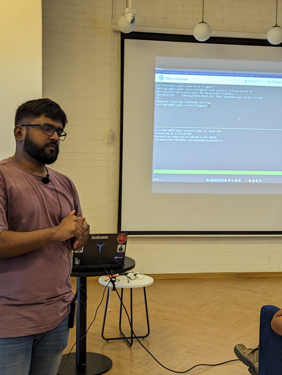 ianiketchavan's tweet image. The Hacker&apos;s Mumbai Meetup!!!

Today Talks were about #HardwareSecurity #ThreatHunting #CyberRiskEvaluation 

#CyberSecurity #RedTeam #BlueTeam #PurpleTeam #SOC #ThreatHunting #MalwareResearcher #IncidentHandler #IncidentResponder #DigitalForensics #ReverseEngineering