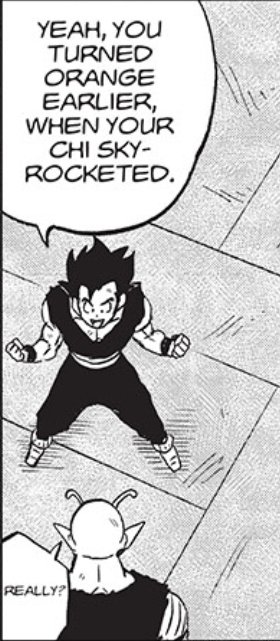 userchrisb's tweet photo. #dbs96 #dbsspoilers
Might be a debunk for God ki orange piccolo :(
But I'm gonna hope and say he was talking about the transformation effect rather than his actual ki 🏃🏾♂️ https://t.co/4gN8RM2e8L