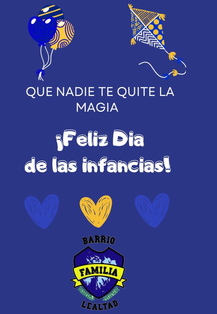 A todos los niños y niñas y, en especial, a todos los Bosteros y Bosteras💙💛💙