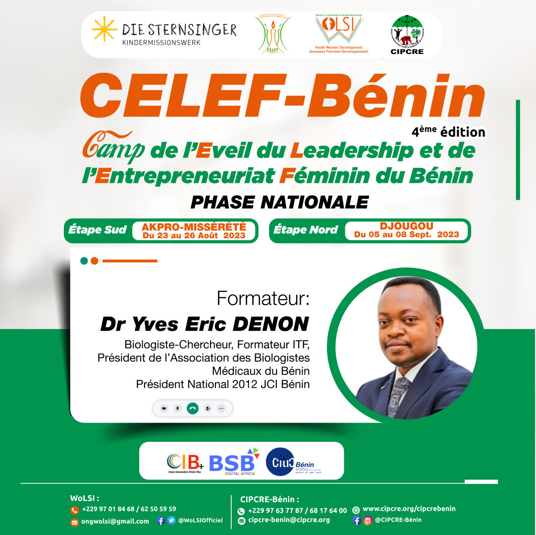 #CELEFBénin2023 #PhaseNationale
Outre que les Alumni CELEF-Bénin et les Keynotes Speakers, Voici le Dream Team des Formateurs/trices aux parcours et à l'impact remarquables dans leurs domaines d’activités respectifs. 1/3