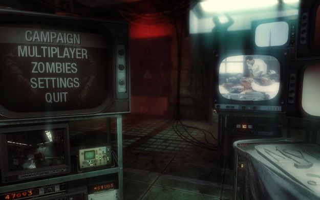 JCbackfire's tweet photo. Lots of Starfield “Start Screen” debate on my timeline. 

I just want to throw it out there that Black Ops 1 had one of the best menus in video game history, but y’all aren’t ready for that conversation. https://t.co/a1xma2uXAC