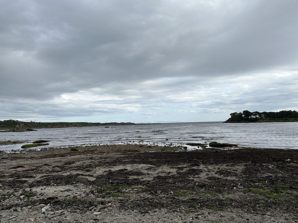 It is chilly, too cool to swim now, but it’s so peaceful just sitting listening to the tide coming in