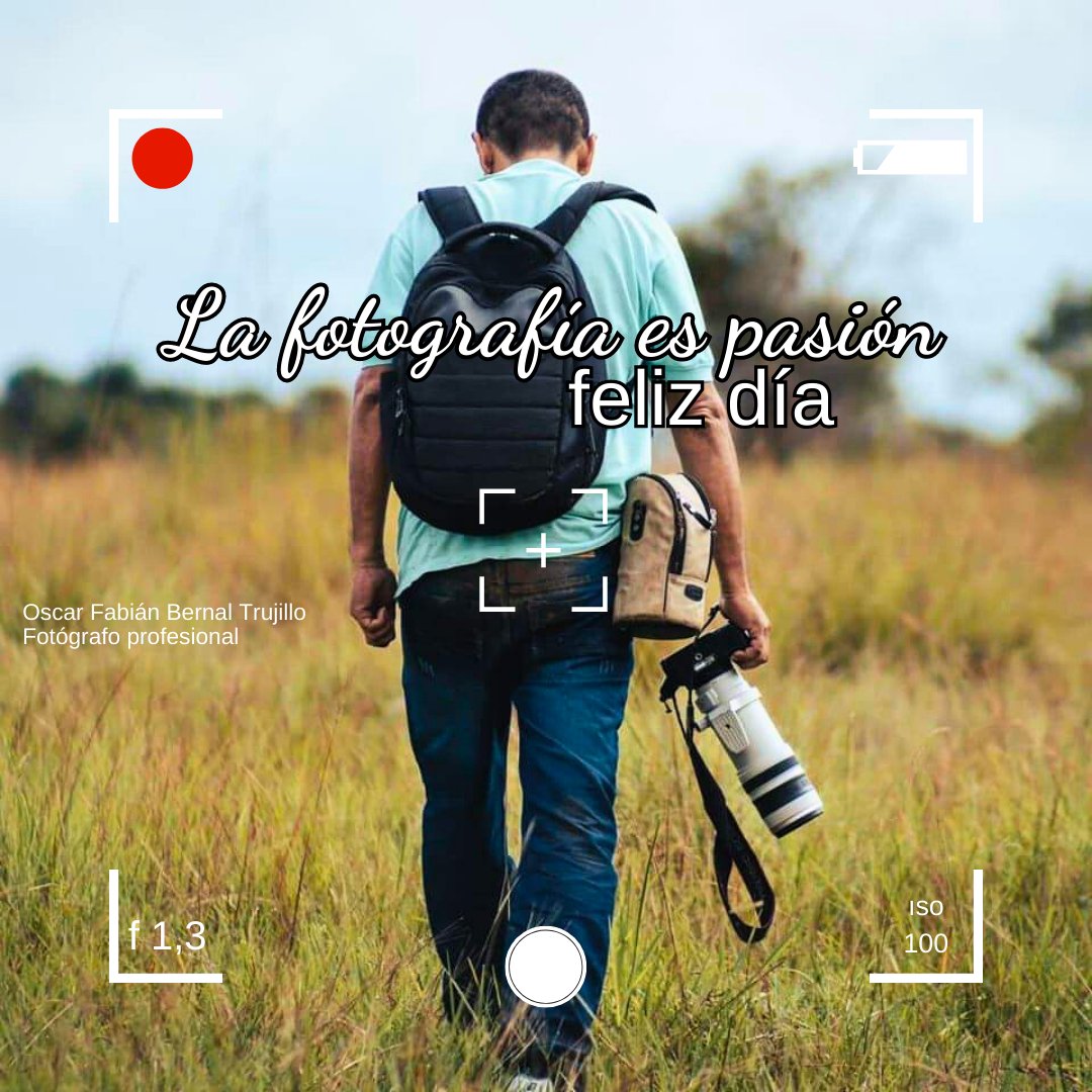 FECOLPER's tweet photo. La #fotografía es pasión, cuenta historias, hay hombres y mujeres talentosos y con la posibilidad de cambiar el mundo.

#DiaDeLaFotografía #Fecolper https://t.co/hwmjeIBbyV