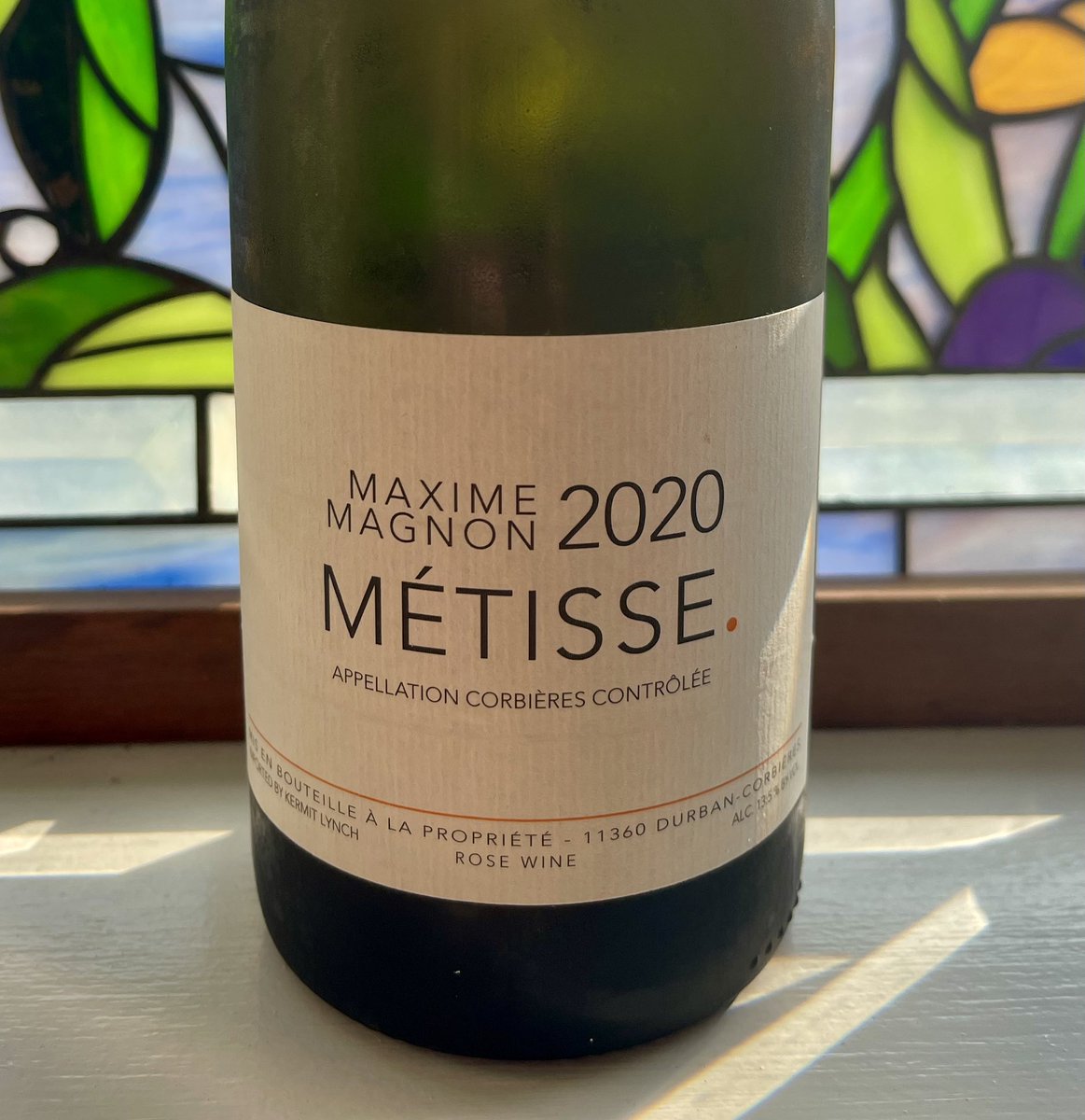On our last NYC trip, the sommelier <a href="/THEMODERNnyc/">The Modern</a> introduced me to possibly THE best rosé I’ve ever tasted: the 2020 Métisse from Maxime Magnon (via <a href="/KermitLynchWine/">Kermit Lynch Wine</a> ).
Gorgeous ruby color, bone dry, with strong stone-fruit flavors.
A pain to find but worth it.
cc <a href="/jwalkermobile/">James Walker</a>