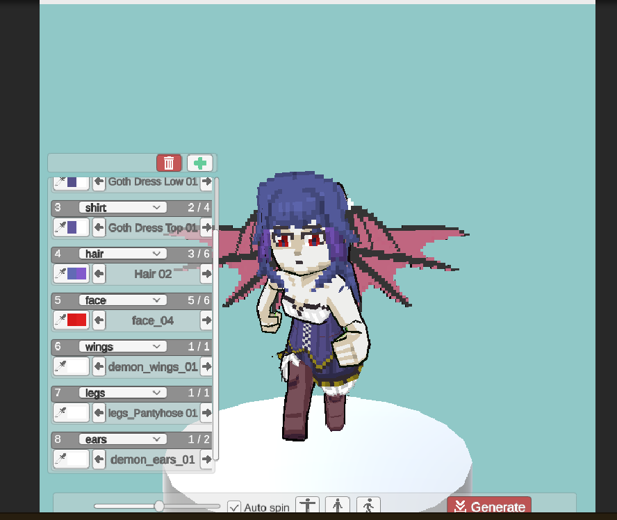 Darkand18's tweet photo. #gamedev #gametool #RPGBakin
working on a 3d tool for generate charaters! soon i gona complete it and release it! still thinking on the name..🤔 https://t.co/6YTffjuSqO