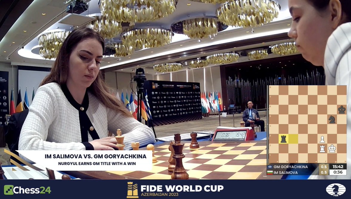 Salimova in World Cup Final - chess24