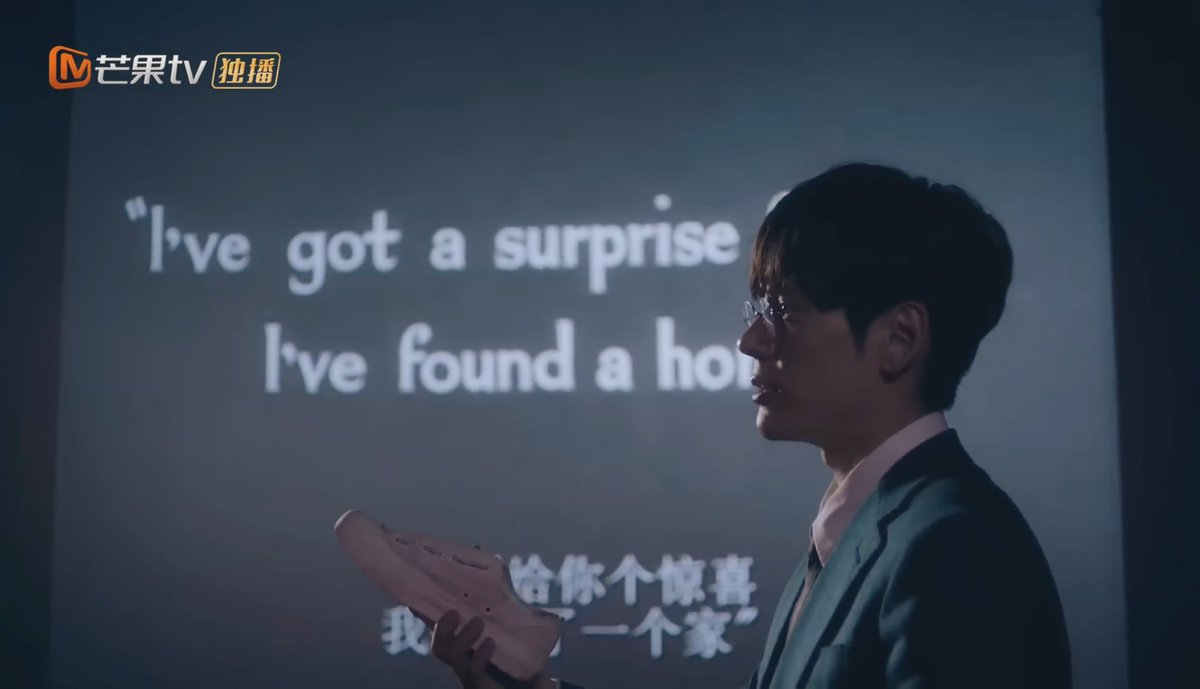 chaadachi's tweet image. “i’ve got a surprise for you. 
i’ve found a home.” 

#perfectandcasual