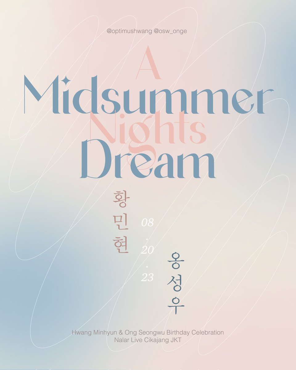 jjhproevent's tweet image. 𝐄𝐯𝐞𝐫𝐲 𝐬𝐮𝐦𝐦𝐞𝐫 𝐡𝐚𝐬 𝐚 𝐬𝐭𝐨𝐫𝐲, 𝐦𝐚𝐤𝐞 𝐭𝐡𝐢𝐬 𝐨𝐧𝐞 𝐮𝐧𝐟𝐨𝐫𝐠𝐞𝐭𝐚𝐛𝐥𝐞✨

Hwangdos 🍑 &amp;amp; Welos🪻who came to our event today, thank you so much. Hope you enjoy it as much as we do! 

Let’s continue to support our summer boys! 🧡💙

#AMidsummerNightsDreamJKT