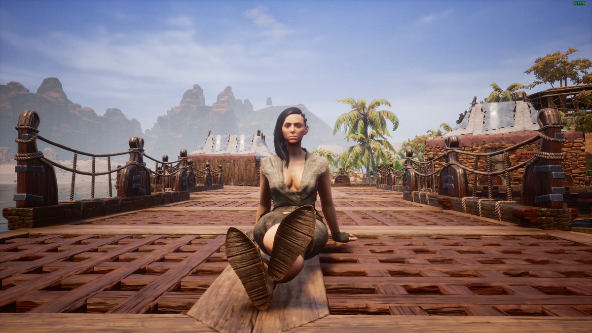 LennyE_'s tweet photo. Just testing out #PhotoMode in #ConanExiles with the basic #CoarseArmor https://t.co/F3YYCG8ejX