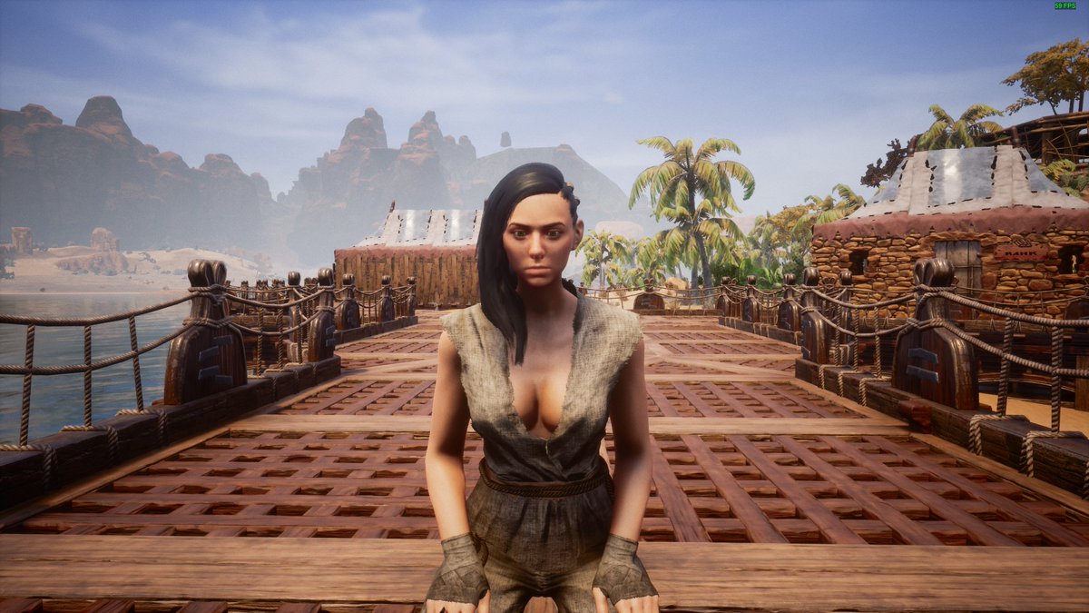 LennyE_'s tweet photo. Just testing out #PhotoMode in #ConanExiles with the basic #CoarseArmor https://t.co/F3YYCG8ejX