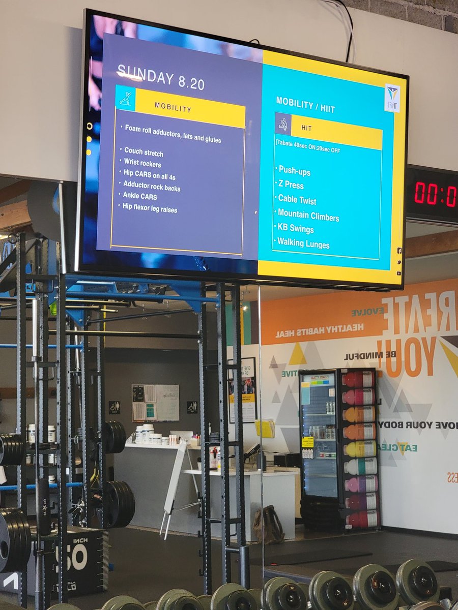 CStephensCCIM's tweet photo. @JasonLarsonIDM Shout out to TriFit, an excellent workout/training facility. They tolerate my antics for the most part. Uptown Phoenix on Camelback. Very tough, but rewarding. #trifit #mobility https://t.co/RGCOrZ6uxN
