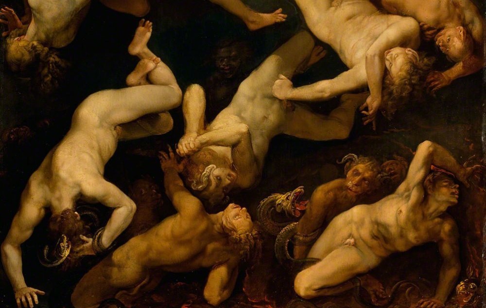 Giuseppe Cesari,
Archangel Michael and the Rebel Angels, ca. 1592