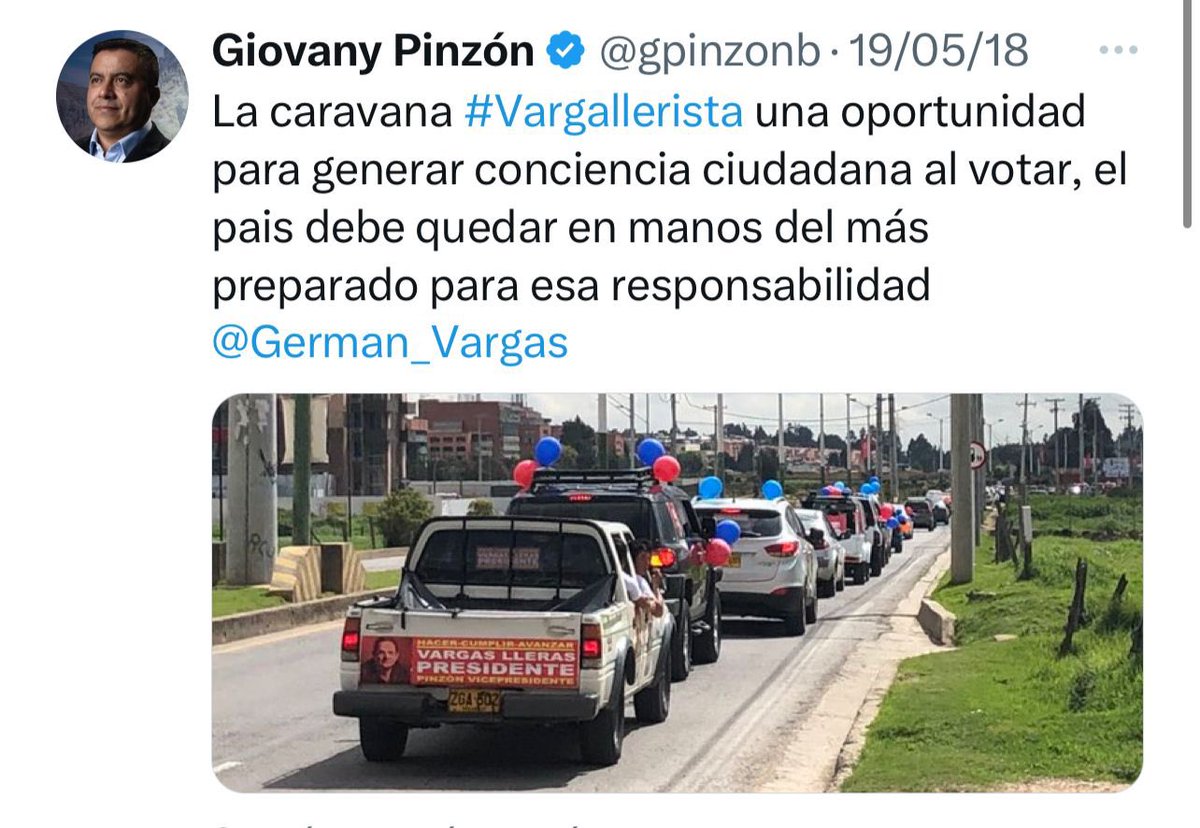 boyaca_denuncia's tweet photo. #Denunciaciudadana @gpinzonb un político más que se alegra que se cayo el puente vía pajarito. Y le recordamos a los Boyacenses que este señor apoyó en campañas y mucho tiempo a @German_Vargas. La hipocresía en este señor no hay límite.

@boyacasietedias 
@ELDIARIOBOYACA https://t.co/pfNVfrqZs6