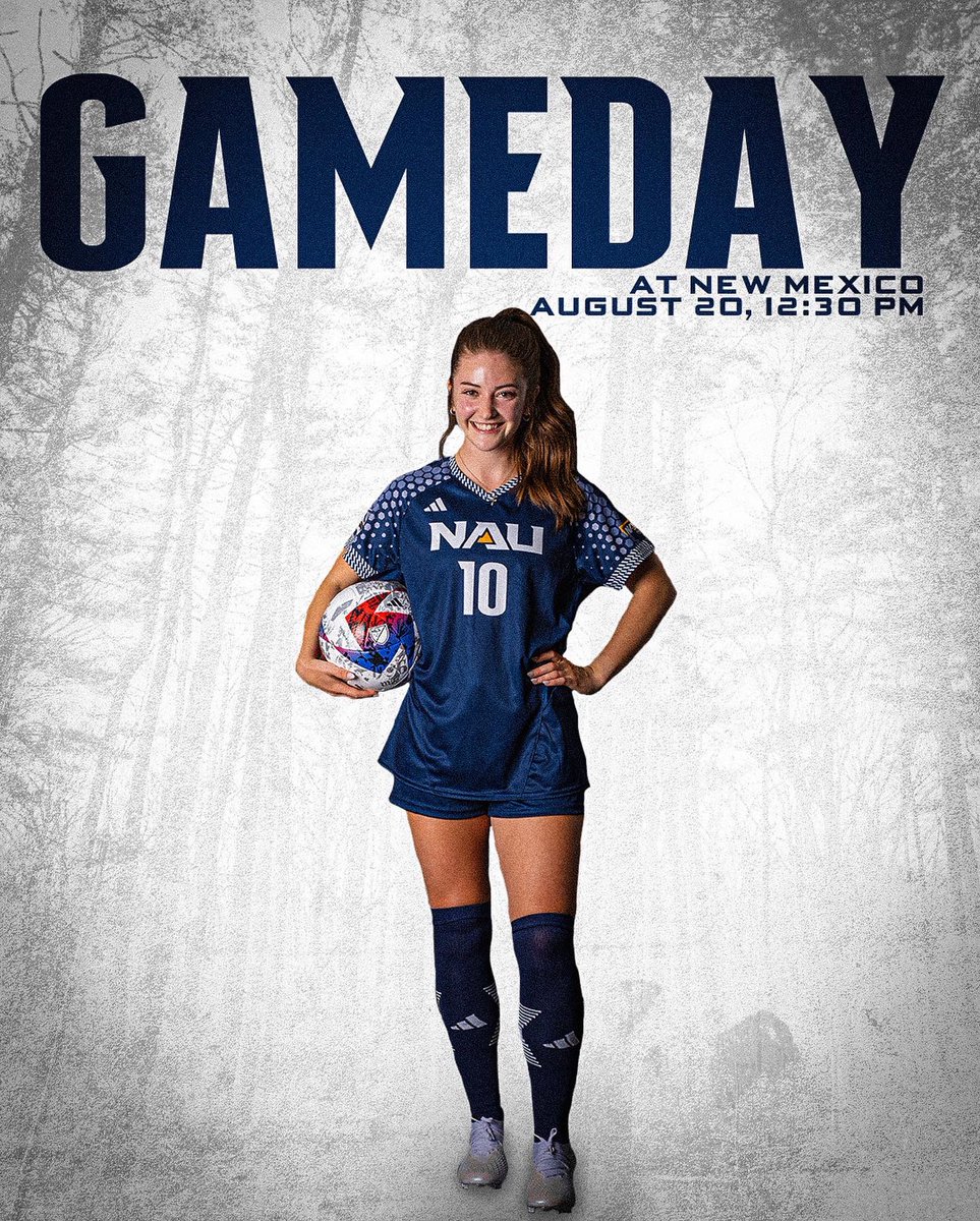 Game ✌️

📍 Albuquerque, N.M. 
🆚 New Mexico Lobos
🕧 12:30 p.m. MST
📊 bit.ly/3QFYNiq
📺 bit.ly/47BNcab

#RaiseTheFlag | #BigSkySoccer