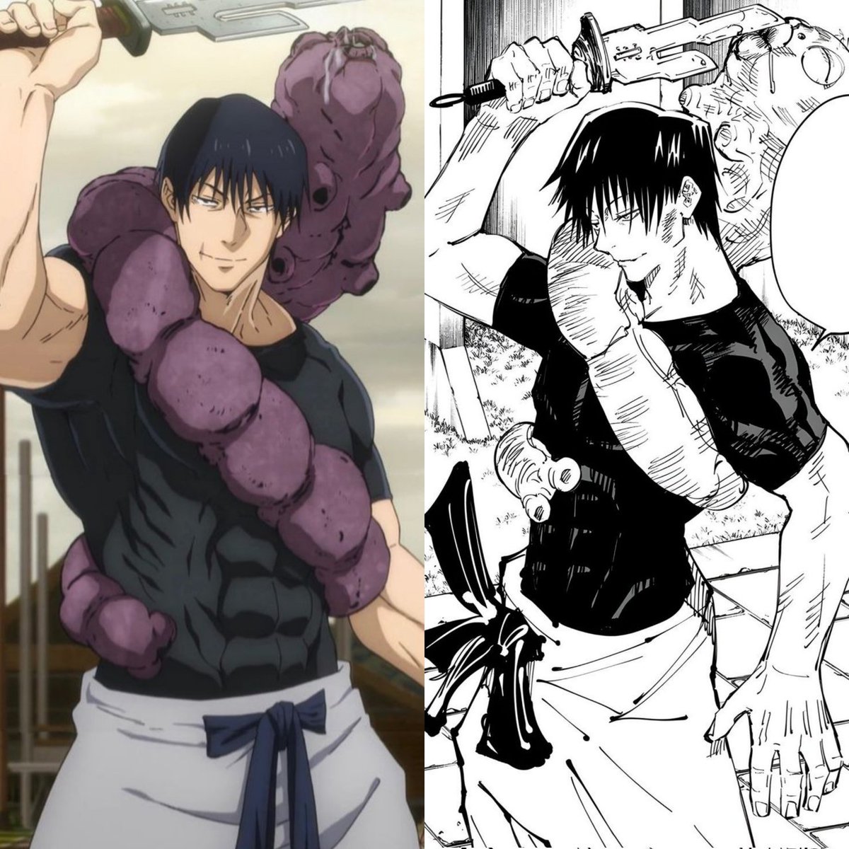 anime_shots's tweet photo. Anime vs Manga https://t.co/Lshk5YmplK