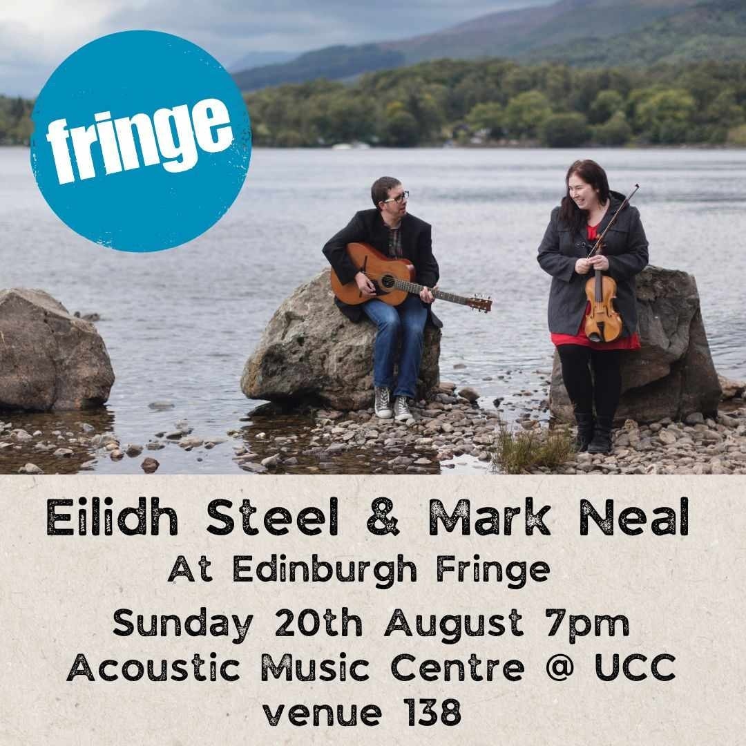 EilidhandMark's tweet photo. There's still some tickets available for this evening's concert. Mix of old traditional Scottish music and songs and our own compositions and songwriting.
7pm at The Acoustic Music Centre on Royal Terrace. 
https://t.co/8MUVa5jypn

#EdFringe #EdFringe2023 #fiddle #song #guitar https://t.co/Gu3t4GKAyp