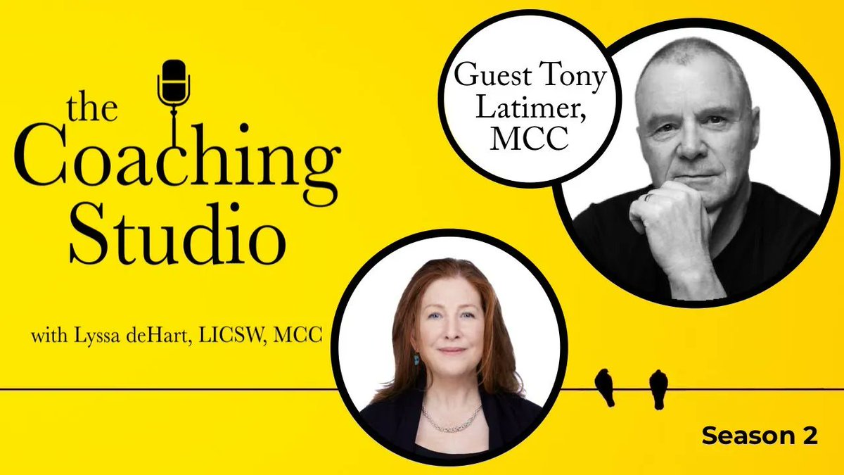 Welcome Tony <a href="/MasterCoach/">Tony Latimer, MCC</a>! His advice to New Coaches Starting Out 👉 Move Fast! Don't miss this incredible conversation and the wisdom he shares. The #podcast for #Coaches about Coaching Mastery. bit.ly/3BM9t60 

#leadership #organizationalcoaching