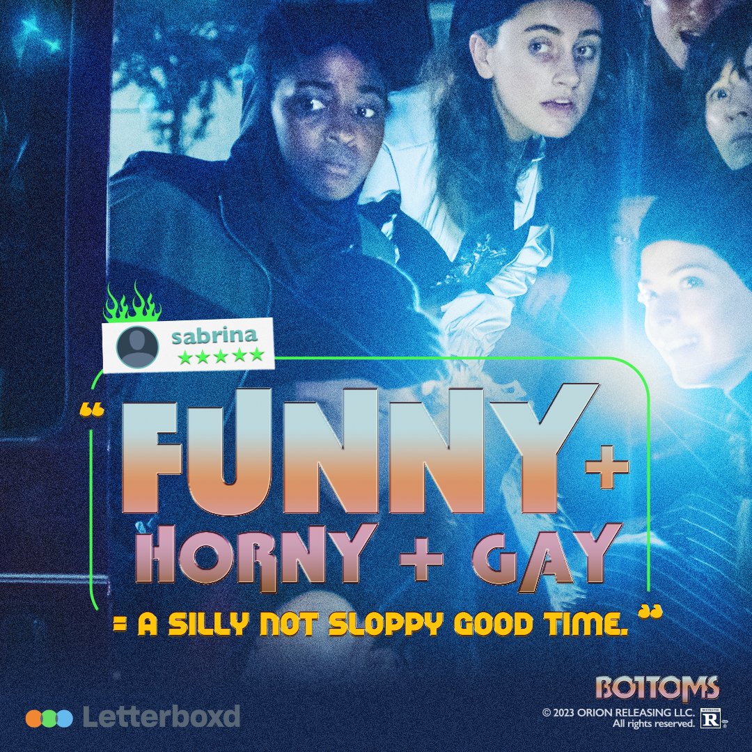 'Funny + horny + gay = a silly not sloppy good time.'