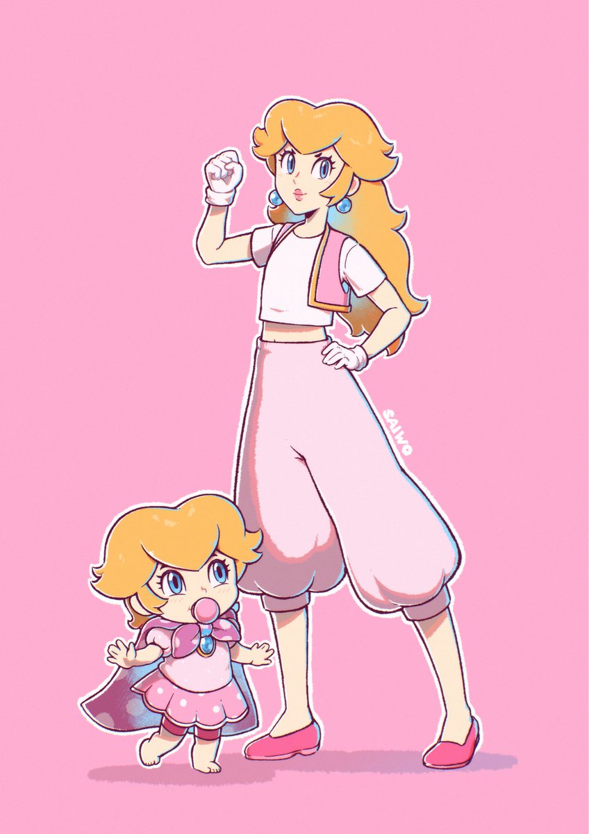 🍑👑PEACH’S MONTH - DAY 20👑🍑

Baby and young Peach from #MarioMovie 

#PeachMonth #PeachMonthSaiwo