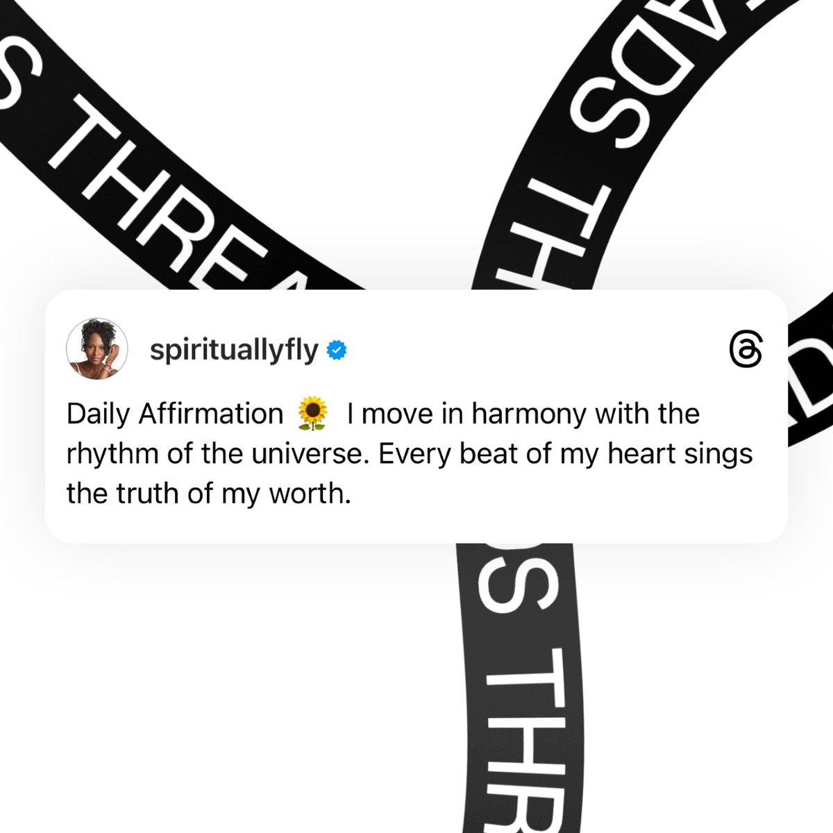 IAmFaithHunter's tweet photo. Daily Affirmation 🌻 #Spirituallyfly #IAmSpirituallyFly #dailyaffirmation https://t.co/DCi2OU1AAJ
