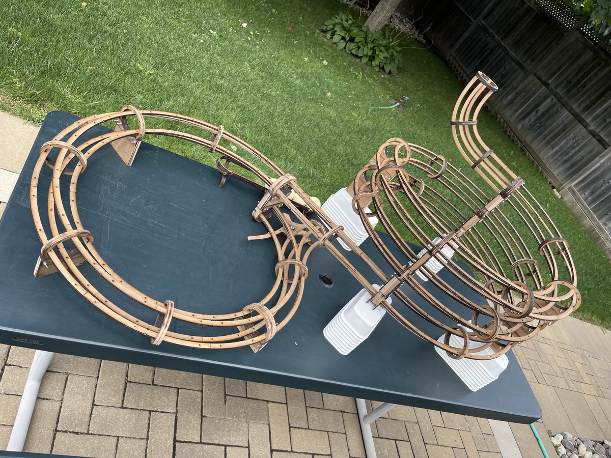MattWilsonWorks's tweet photo. Here’s a list of the suppliers/providers I’ve been using for this summer-long project, if anyone is curious #simmotion @autodesk @inkscape (design) @opl_bpo @epiloglaser (laser cutter)  @OTTtools (hardware) @GorillaGlue @HomeDepotCanada (1/8” MDF) @CanadianTire (belt sander) https://t.co/KyPQWRdmuF
