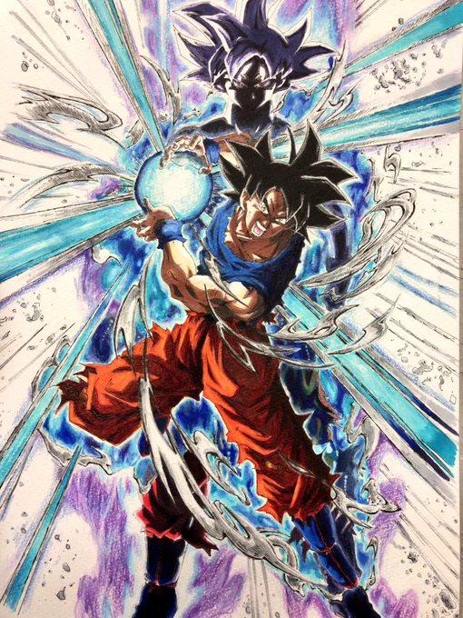 2018年の絵※4枚目は模写 