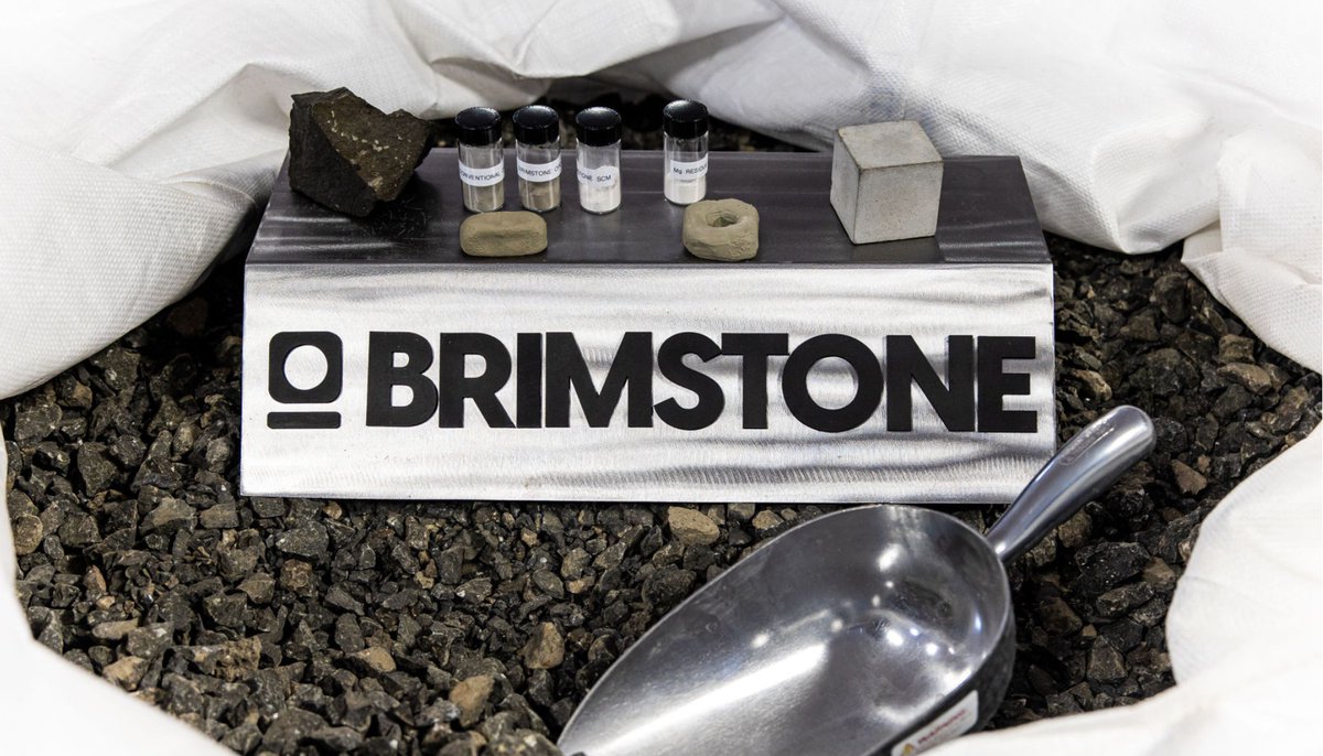 ConcreteProduct's tweet image. Brimstone, Oakland, Calif. developer of a portland cement alternative processed from calcium silicate rock, reports third-party certification that its product meets or exceeds ASTM C150, Standard Specification for #PortlandCement. View here: ow.ly/Yqtz50PyQHI