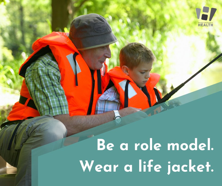 Consider matching life jackets for a cute photo-op! #WaterSafety #PreventDrowning #WearALifeJacket