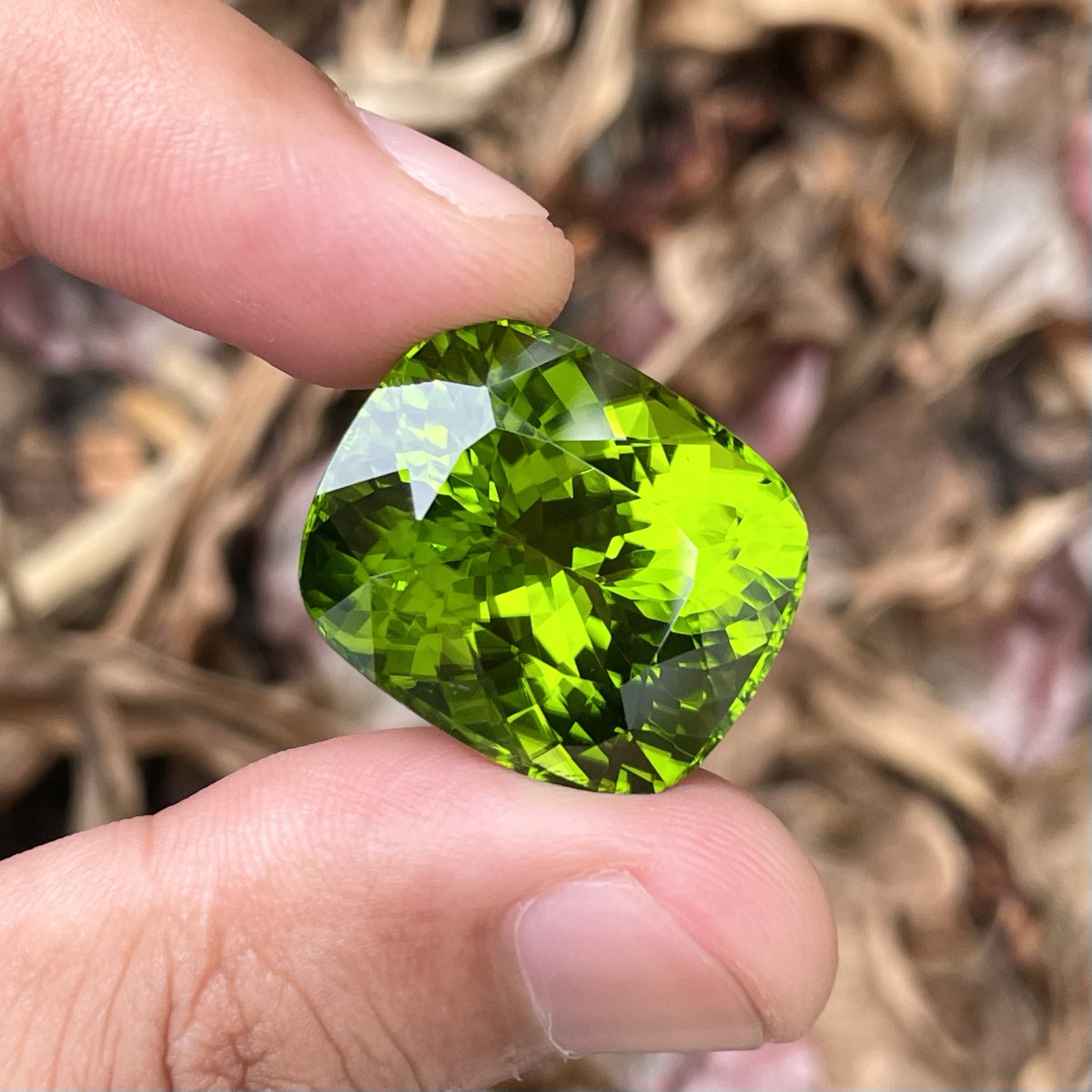 ✳️ Huge size untreated natural Peridot from Pakistan 

✳️ Weight 42.05 carats 

✳️ It’s an exceptional piece for a personal collection or or a best option for investment.

#peridot #peridotjewelry #peridotring #hugesizeperidot #pakistanperidot #burmaperidot #gandharagems