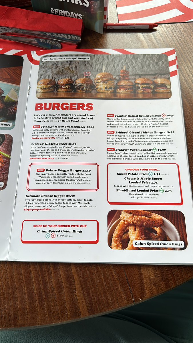 Jesus Christ what the hell happened!! Prices have increased hugely at @TGIFridays UK ! I understand a slight increase but this takes the full on piss! No wonder It’s dead in here ! Absolute joke #fridays #tgifridaysuk #uk #Pricehike