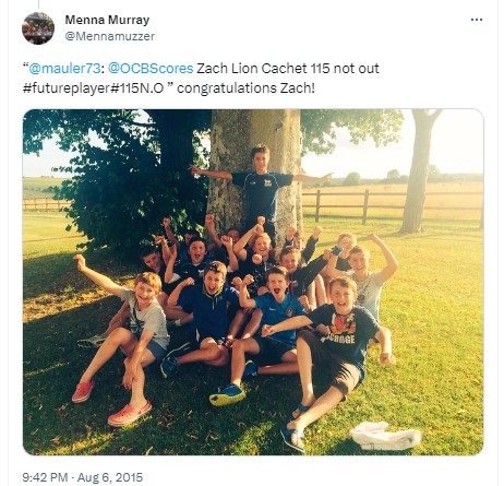 LordRic52's tweet photo. @SussexCCC @AdrianHarms @BBCSussexSport I was already probably going to come along on Tuesday ...
But confirmation that Mr Lion-Cachet will be playing absolutely confirms it !!
8 years ago in 2015 @Mennamuzzer went Big & Early : #futureplayer
#KingOfTheJungle ๐ฆ
Save a Deckchair for me ๐๏ธ!!
@bowmanontheroad https://t.co/zQNKT0VgQq