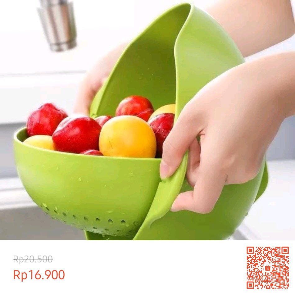 Temukan DFANCCIE 2 in 1 Baskom Saringan Ganda Putar / Wadah Baskom Serbaguna dengan potongan 18%! Hanya Rp16.900. Dapatkan segera di Shopee!
#ShopeeID #shoping shope.ee/2VOr6OkV3z?sha… #ShopeeID