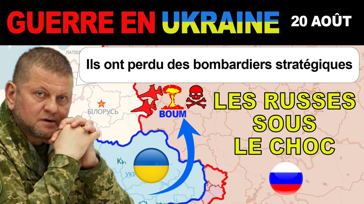 LesRapportsUA's tweet image. 🇫🇷 Jour 542 en #Ukraine 🇺🇦
Les #Ukrainiens ont frappé l'un des plus importants aérodromes russes utilisés par les #bombardiers stratégiques Tu-22m3 dans la région de #Novgorod.
youtu.be/jY6eBdJ0Bb0