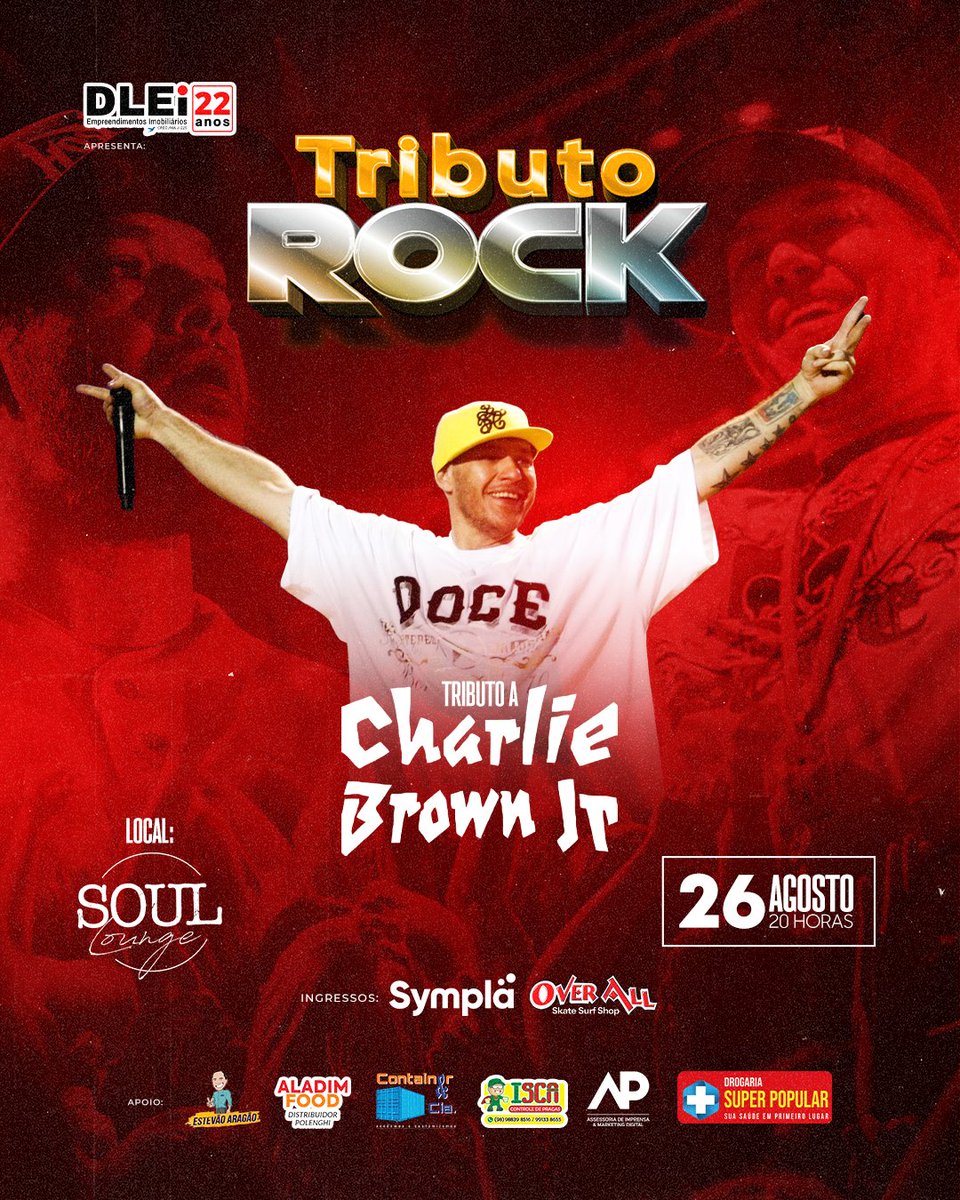 NaMiradoRock's tweet photo. Estão Prontos?
Sábado, dia 26 no Soul Lounge, na Av. Litorânea, a partir 20h voltamos com tudo no Tributo Rock Chris Cornell e Chorão
As bandas Móbile e General Purpose. https://t.co/t4GFa4JsfI