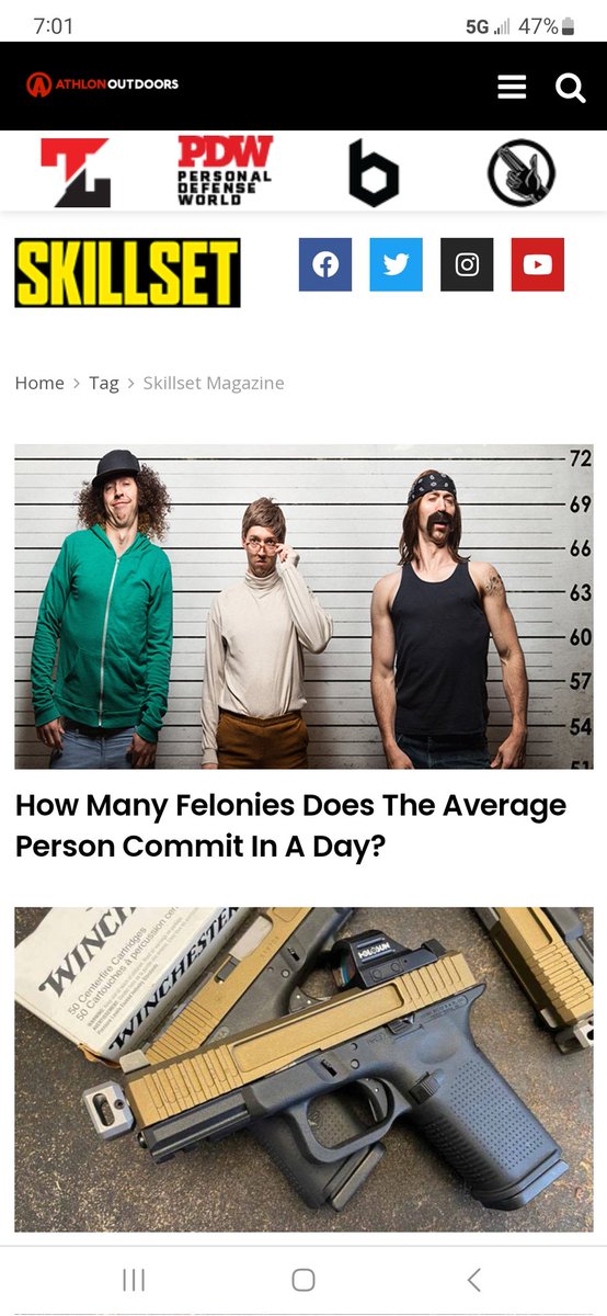 Skillsetmag's tweet photo. Skillset Sunday!
Checkout the stories that landed on Skillsetmag this week.
Athlon Outdoors 

https://t.co/ggyOeDGpD0

#Sunday #skillset #lifestyle https://t.co/E1YVelqGr8