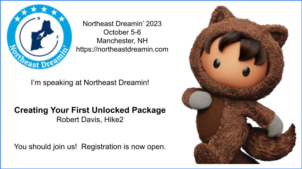 🎉 Exciting Announcement 🎉 I am thrilled to share that I have been given the incredible opportunity to speak at this year's Northeast Dreamin' event! 🌟🎤 Join me as we delve into 'Creating Your First Unlocked Package'.