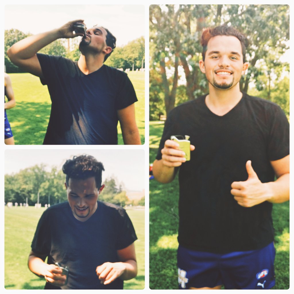Toronto_Eagles's tweet photo. Congrats to our #AFLOrd11 "Eagles Gas Can" winner, Michael Martins. #MickyMike #TeamPlayer #Eagles23 🦅 https://t.co/WjmaZGmvWQ