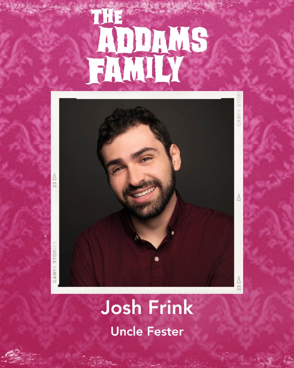 See JOSH FRINK as Uncle Fester in THE ADDAMS FAMILY at Metropolis!

September 14 – October 8, 2023
Tickets available now 🎟️

#ADDAMSFAMILYMPAC #Metropolisarts #castbio #castannouncement #theaddamsfamilymusical #theatrelife #thingstodoinchicago #arlingtonheights