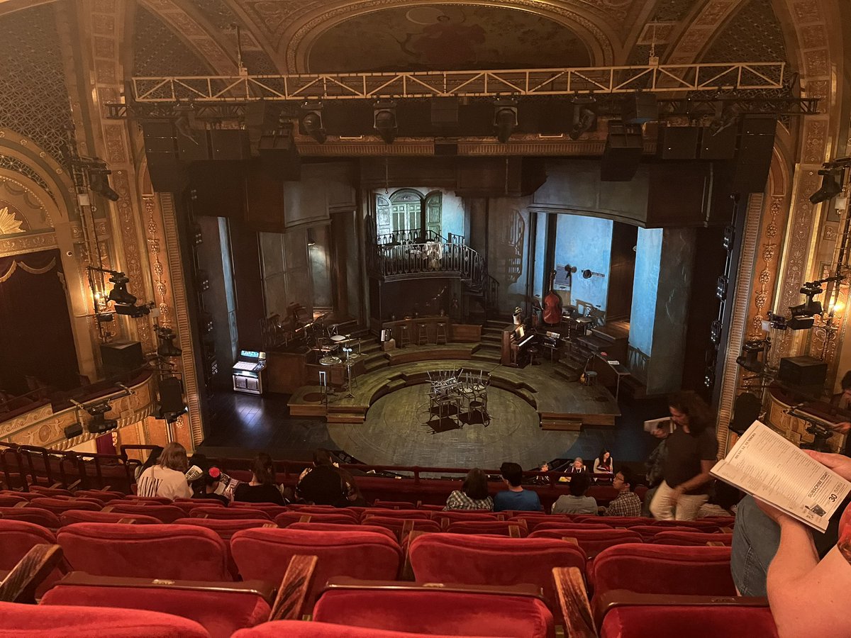 TDFNYC's tweet photo. Doors are open at the #AutismFriendlyPerformance of @hadestown! Today’s performance is free to families thanks to our sponsor Thomas M. Neff! #TDFAccess https://t.co/BU3lnOJRmR