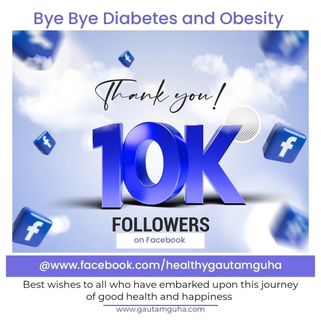 Ever grateful for the sp and trust. Shall continue to upload honest and practical posts which has helped me and 100s with me to reverse this lifestyle ailment. It's a social cause and doesn't need rocket science knowledge to apply. My good wishes to one n all. #diabetes #diabetic