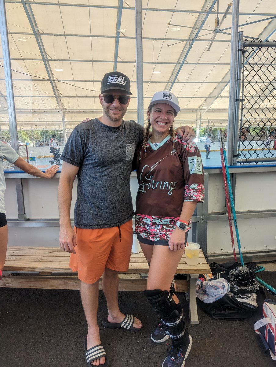 xmellymel33's tweet photo. Just two @NBHLofficial #CommishChat interviewees meeting up in Nashville 🤠🏒 https://t.co/yGuOtRkd70